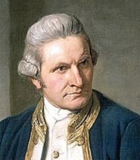 Picture Of Captain James Cook 1775