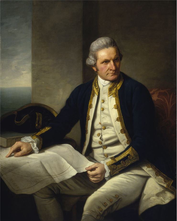 Picture Of Captain James Cook Famous English Explorer