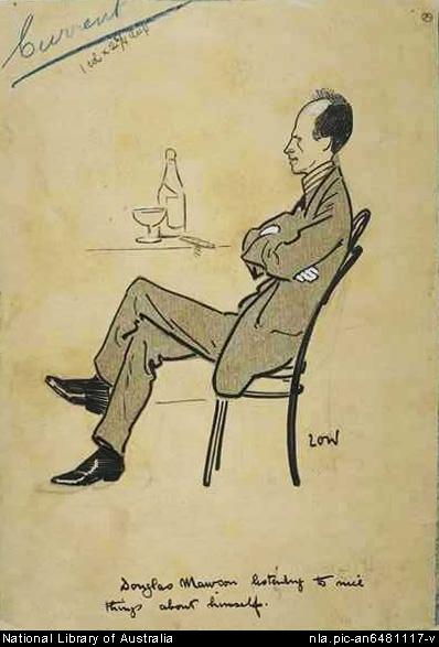 Picture Of Douglas Mawson Caricature