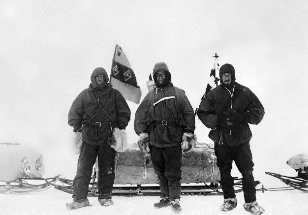 Picture Of Ernest Shackleton Robert Falcon Scott Edward Adrian Wilson.