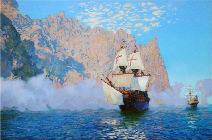 Picture Of Francis Drake Journey