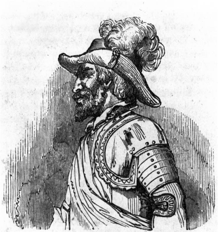 Picture Of Juan Ponce De Leon Engraving