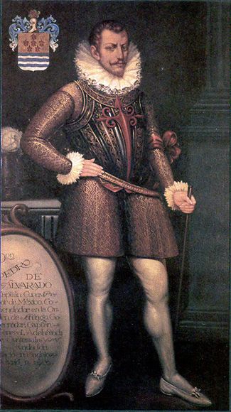 Picture Of Pedro De Alvarado.