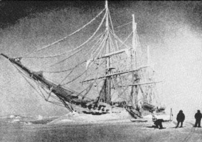 Picture Of Roald Amundsen Frozen Ship