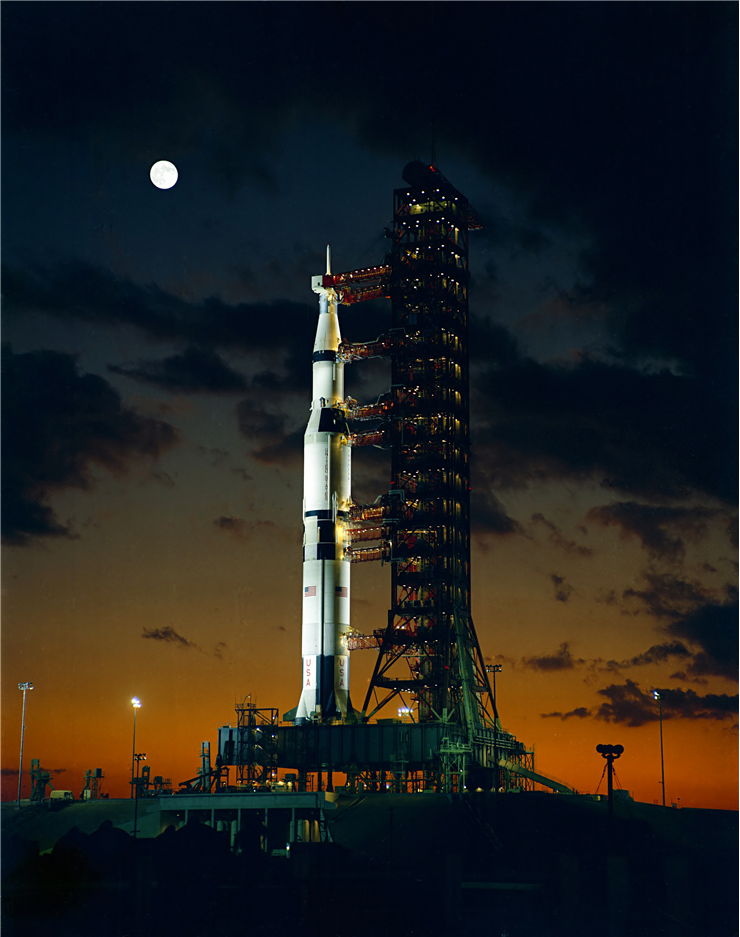 Picture Of Space Exploring Saturn 5 Rocket