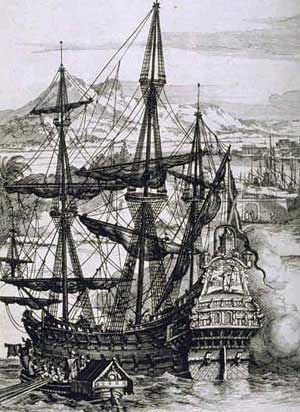 Picture Of Thomas Cavendish Manila Galleon