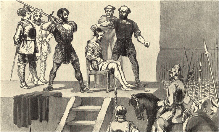 Picture Of Vasco Nunez De Balboa Execution