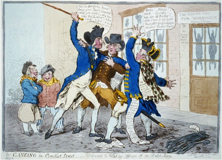 Picture Of Assault On George Vancouver