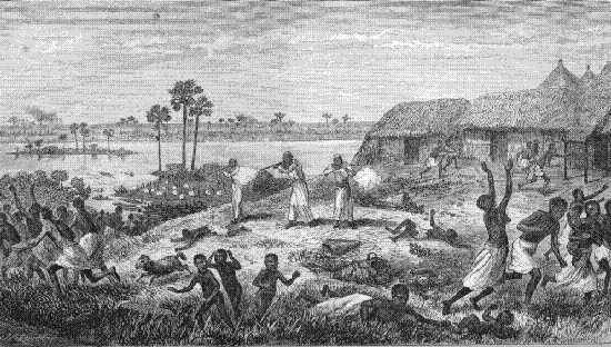 Picture Of Richard Mohun Village Attacked