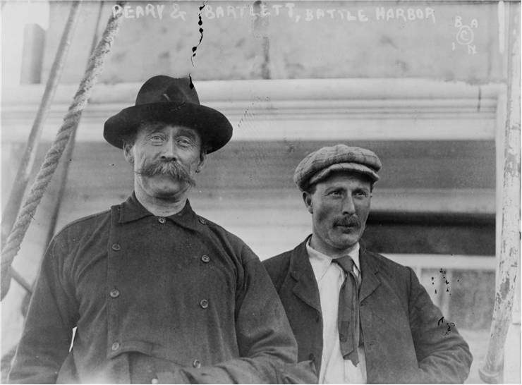 Picture Of Robert Peary And Bob Bartlett